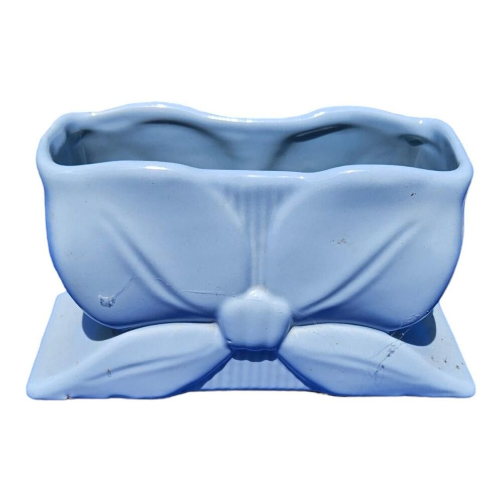 VTG Abingdon Pansy / Bow Ceramic Planter